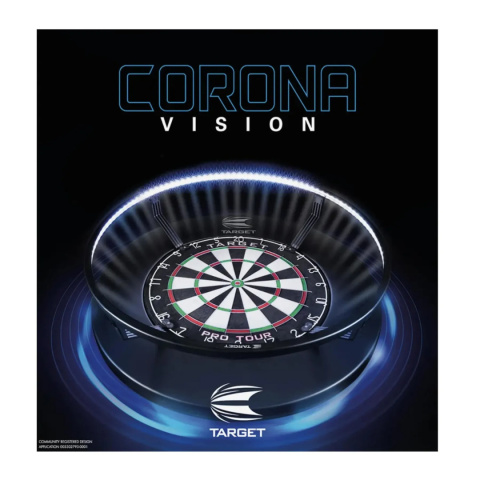 Oświetlenie tarczy Target CORONA VISION DARTBOARD LIGHTING